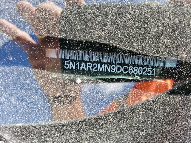 5N1AR2MN9DC680251 - 2013 NISSAN PATHFINDER S WHITE photo 14