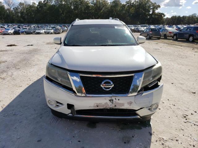 5N1AR2MN9DC680251 - 2013 NISSAN PATHFINDER S WHITE photo 5