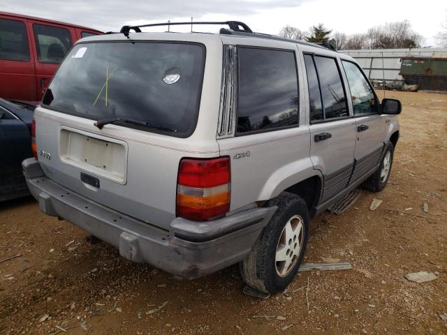 1J4GZ58S9SC760172 - 1995 JEEP GRAND CHER LAREDO SILVER photo 4