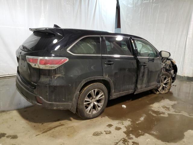 5TDBKRFH6ES022268 - 2014 TOYOTA HIGHLANDER LE BLACK photo 3