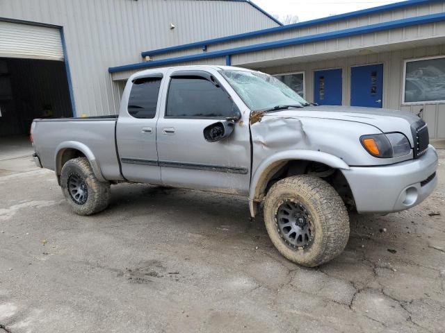 5TBBT441X3S422443 - 2003 TOYOTA TUNDRA ACCESS CAB SR5 SILVER photo 4