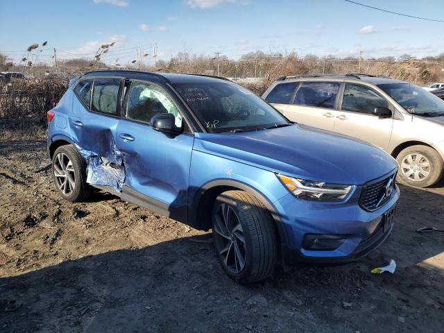 YV4162UM3L2308720 - 2020 VOLVO XC40 T5 R-DESIGN BLUE photo 4