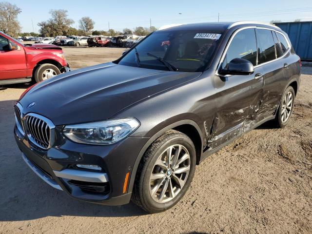 5UXTR7C55KLR52270 - 2019 BMW X3 SDRIVE3 CHARCOAL photo 1