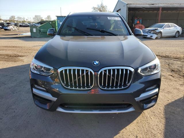 5UXTR7C55KLR52270 - 2019 BMW X3 SDRIVE3 CHARCOAL photo 5