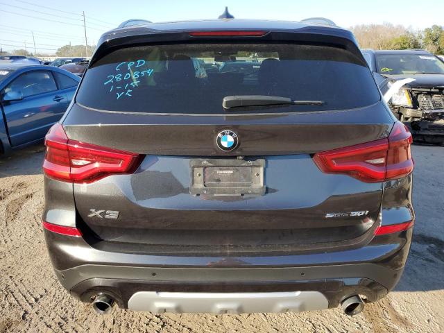 5UXTR7C55KLR52270 - 2019 BMW X3 SDRIVE3 CHARCOAL photo 6