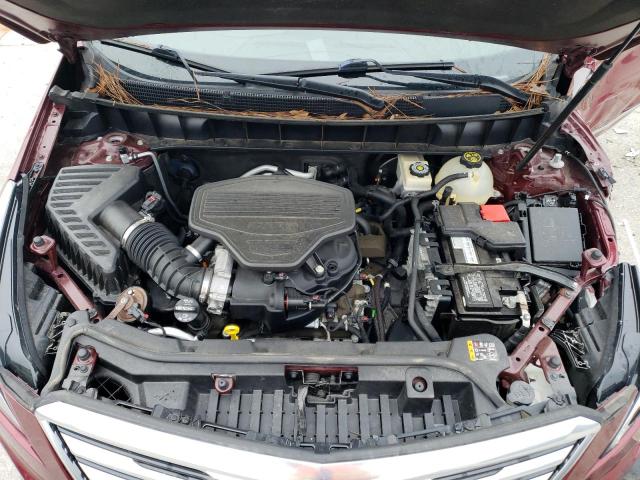 1GYKNDRS9HZ255219 - 2017 CADILLAC XT5 LUXURY BURGUNDY photo 12