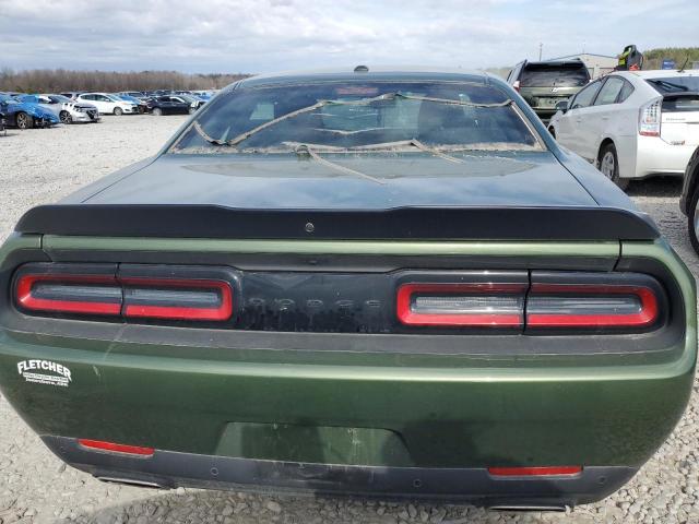 2C3CDZJG3MH665093 - 2021 DODGE CHALLENGER GT GREEN photo 6