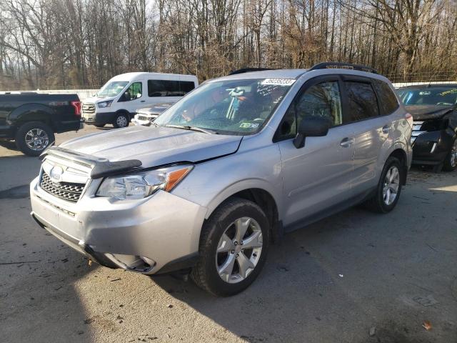 JF2SJABC3GH494323 - 2016 SUBARU FORESTER 2.5I SILVER photo 1