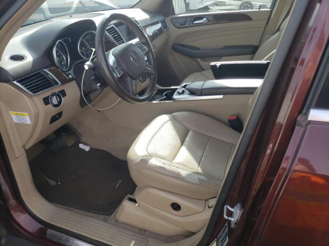 4JGDA5HB4DA113222 - 2013 MERCEDES-BENZ ML 350 4MATIC BURGUNDY photo 7
