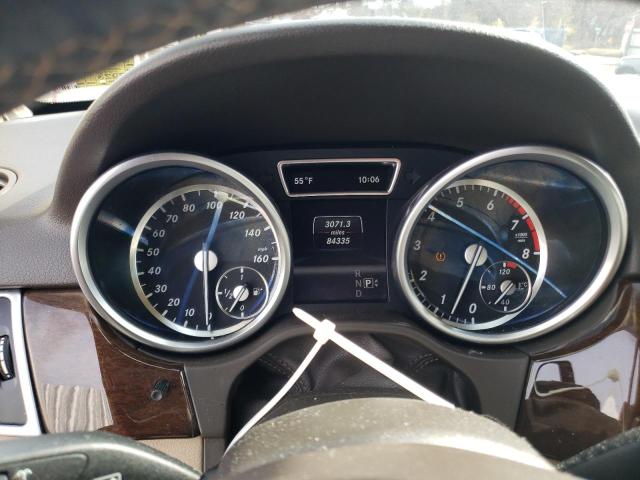 4JGDA5HB4DA113222 - 2013 MERCEDES-BENZ ML 350 4MATIC BURGUNDY photo 9