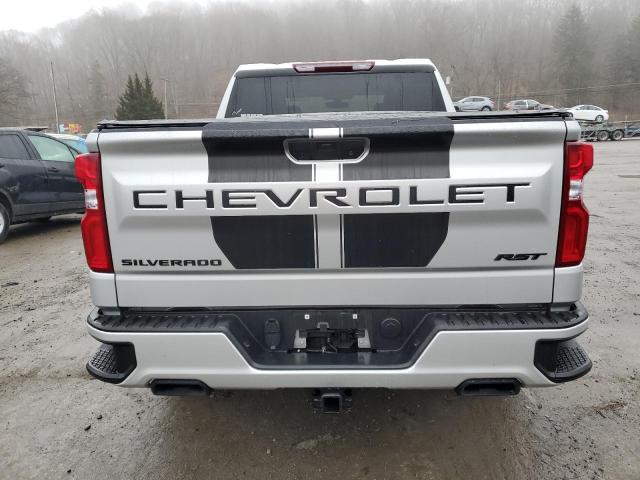 1GCUYEED1MZ453385 - 2021 CHEVROLET SILVERADO K1500 RST SILVER photo 6