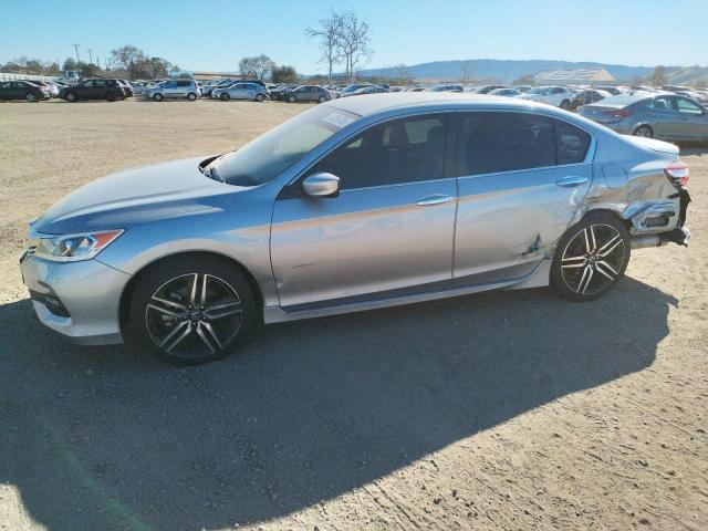 1HGCR2F17HA001345 - 2017 HONDA ACCORD SPORT SPECIAL EDITION SILVER photo 1