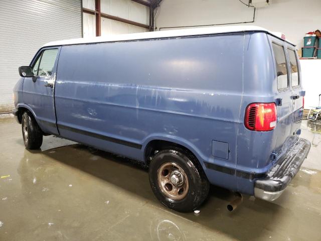 2B7HB11X8VK537106 - 1997 DODGE RAM VAN B1500 BLUE photo 2