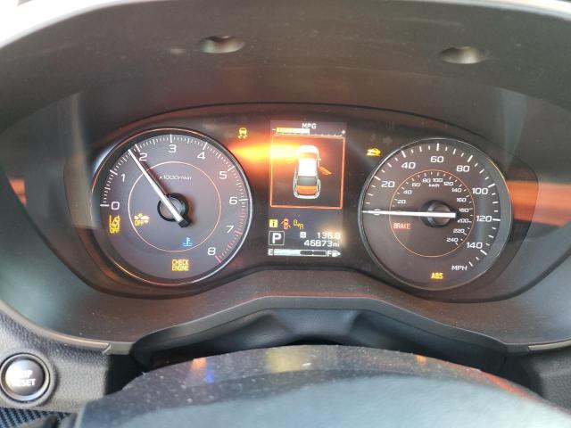 JF2GTADC0J8277106 - 2018 SUBARU CROSSTREK PREMIUM Մոխրագույն լուսանկար 9