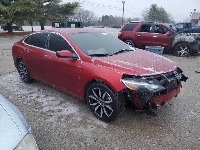 1G1ZG5ST5MF066742 - 2021 CHEVROLET MALIBU RS Bordeaux Foto 4