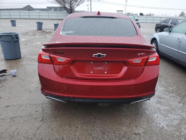 1G1ZG5ST5MF066742 - 2021 CHEVROLET MALIBU RS Bordeaux Foto 6