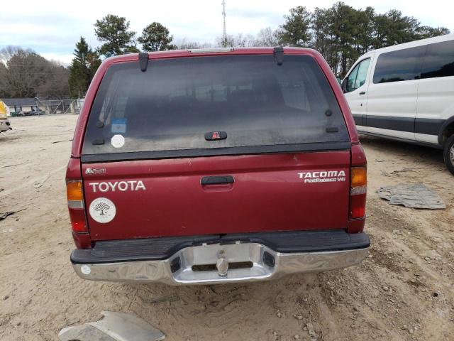 4TASN92N0XZ481067 - 1999 TOYOTA TACOMA XTRACAB PRERUNNER ბურგუნდია ფოტო 6