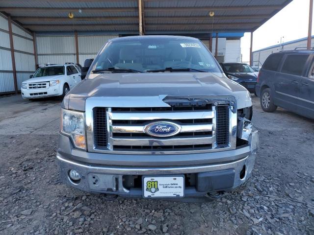 1FTVX1EV6AKC37206 - 2010 FORD F150 SUPER CAB GRAY photo 5