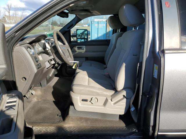 1FTVX1EV6AKC37206 - 2010 FORD F150 SUPER CAB GRAY photo 7