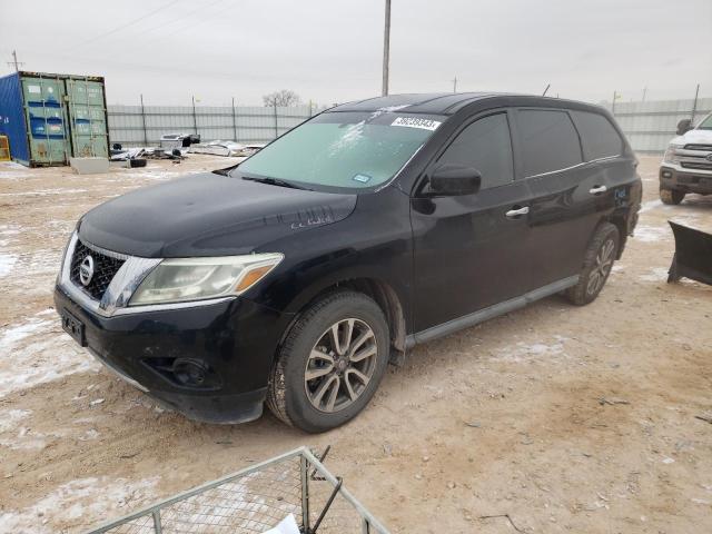 5N1AR2MMXDC676524 - 2013 NISSAN PATHFINDER S BLACK photo 1