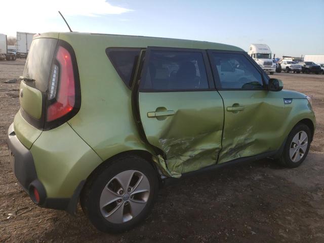 KNDJN2A25F7755470 - 2015 KIA SOUL GREEN photo 3