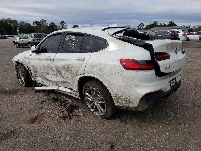 5UXUJ3C59KLG51993 - 2019 BMW X4 XDRIVE30I WHITE photo 2