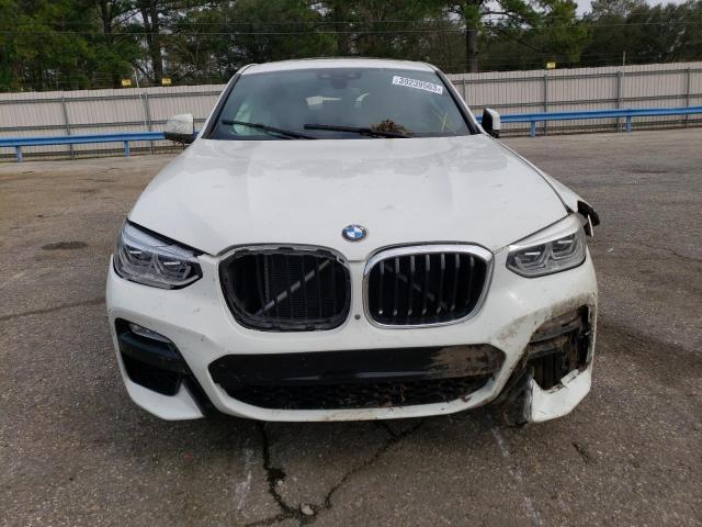 5UXUJ3C59KLG51993 - 2019 BMW X4 XDRIVE30I WHITE photo 5