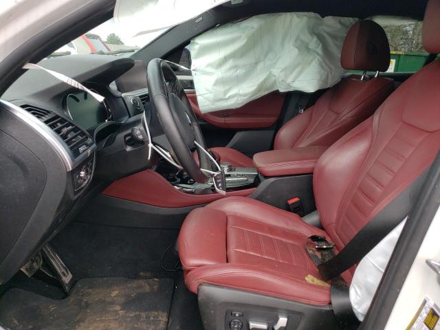 5UXUJ3C59KLG51993 - 2019 BMW X4 XDRIVE30I WHITE photo 7