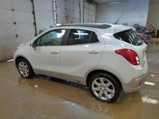 KL4CJHSB3EB653838 - 2014 BUICK ENCORE PREMIUM WHITE photo 2