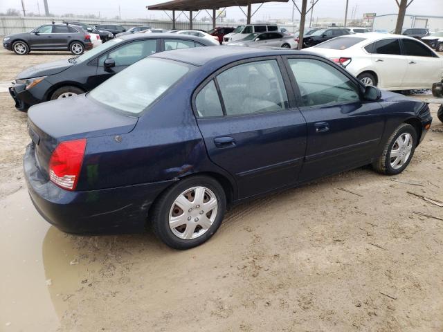 KMHDN46D56U256992 - 2006 HYUNDAI ELANTRA GLS BLUE photo 3