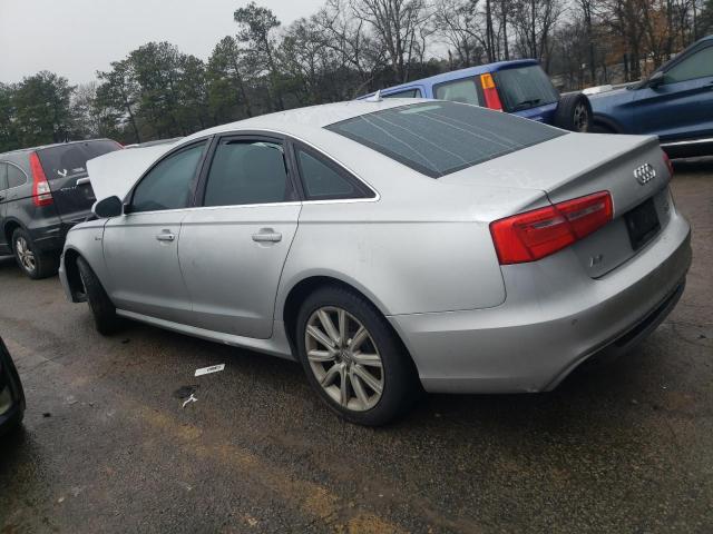 WAUHGAFC9CN163739 - 2012 AUDI A6 PRESTIGE SILVER photo 2