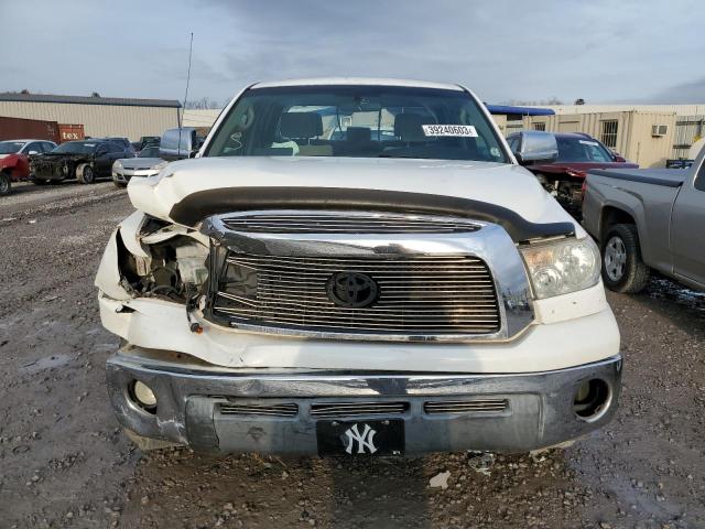 5TFRT54128X026097 - 2008 TOYOTA TUNDRA DOUBLE CAB WHITE photo 5