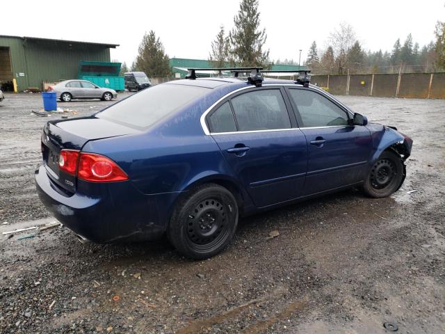 KNAGE124665029730 - 2006 KIA OPTIMA LX BLUE photo 3