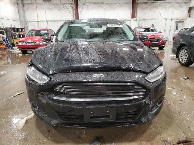 1FA6P0HD9E5396930 - 2014 FORD FUSION SE BLACK photo 5