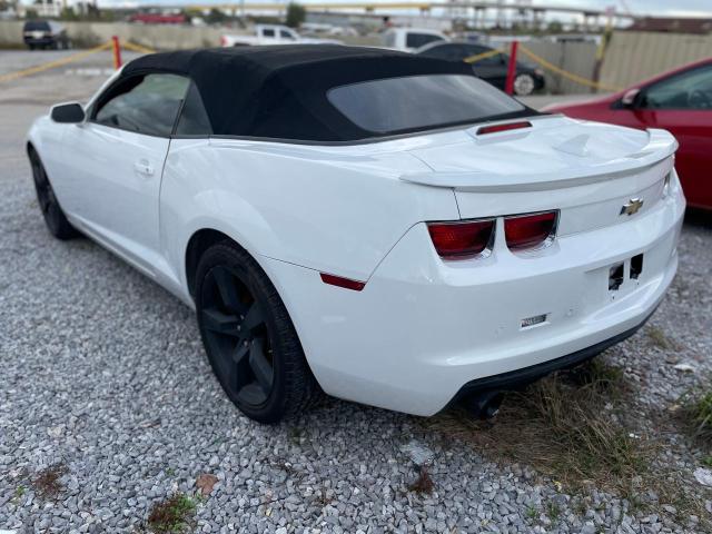 2G1FB3D37C9139765 - 2012 CHEVROLET CAMARO LT WHITE photo 3