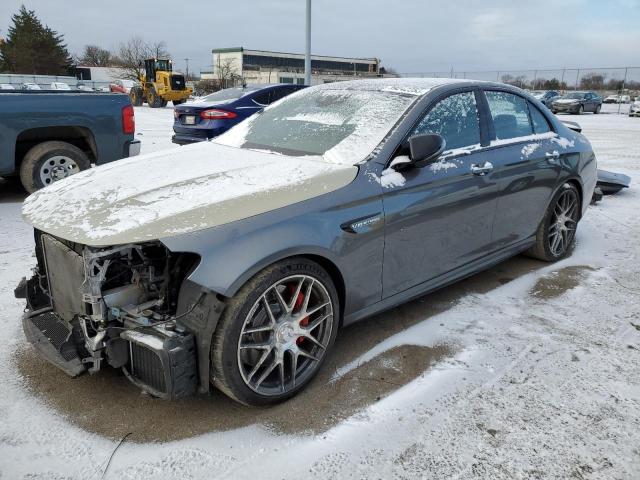 WDDZF8KB9JA284104 - 2018 MERCEDES-BENZ E 63 AMG-S GRAY photo 1