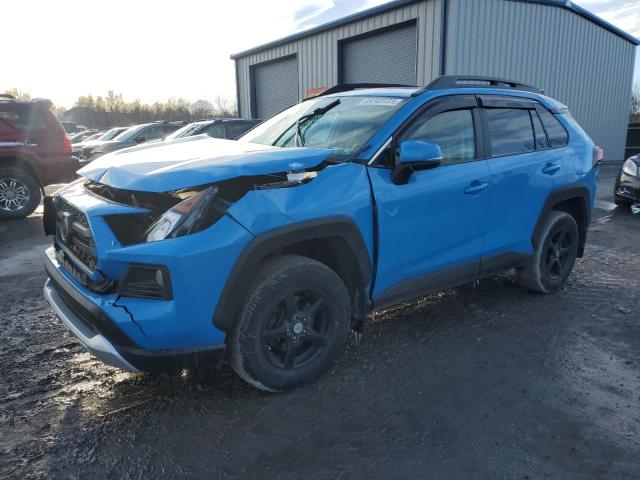 2T3J1RFV5KW017089 - 2019 TOYOTA RAV4 ADVENTURE BLUE photo 1