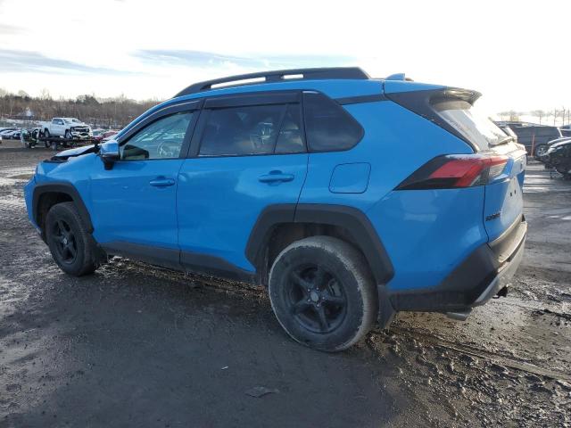 2T3J1RFV5KW017089 - 2019 TOYOTA RAV4 ADVENTURE BLUE photo 2