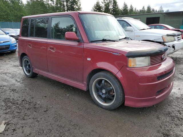 JTLKT334864111594 - 2006 TOYOTA SCION XB BURGUNDY photo 4