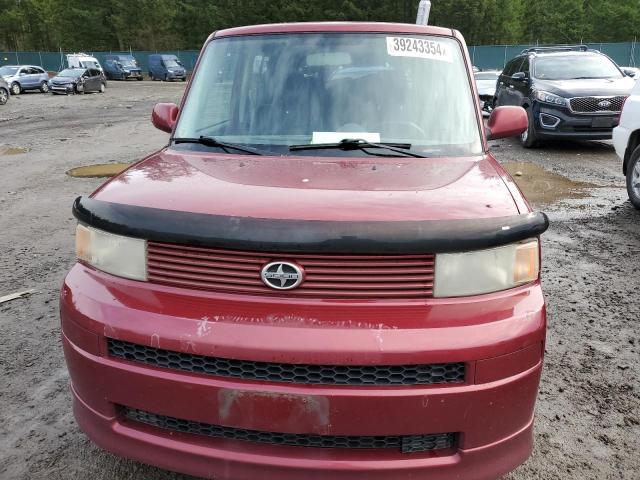 JTLKT334864111594 - 2006 TOYOTA SCION XB BURGUNDY photo 5