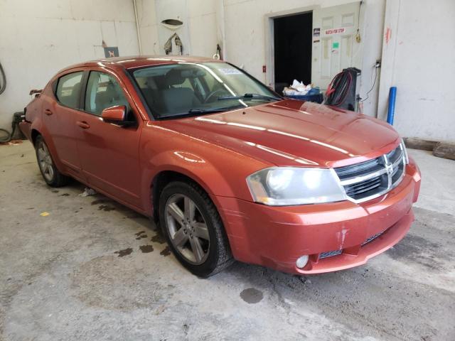 1B3LC76M78N653884 - 2008 DODGE AVENGER R/T ORANGE photo 4