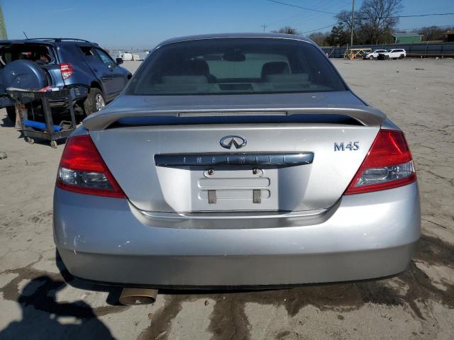 JNKAY41E53M003129 - 2003 INFINITI M45 SILVER photo 6