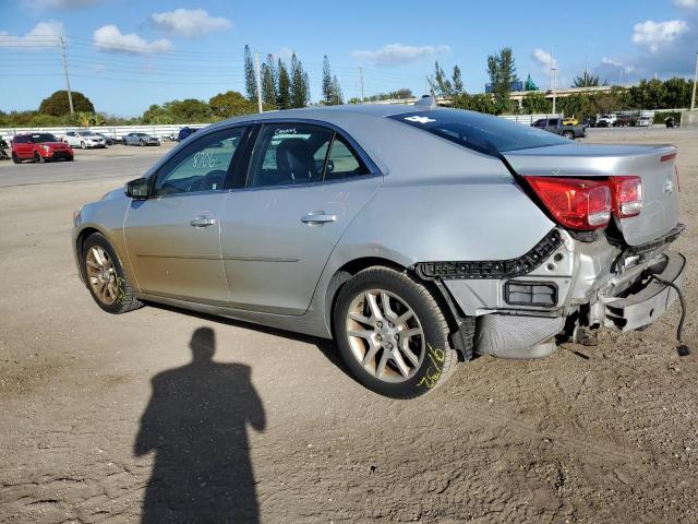 1G11C5SA7DF213781 - 2013 CHEVROLET MALIBU 1LT ვერცხლისფერი ფოტო 2