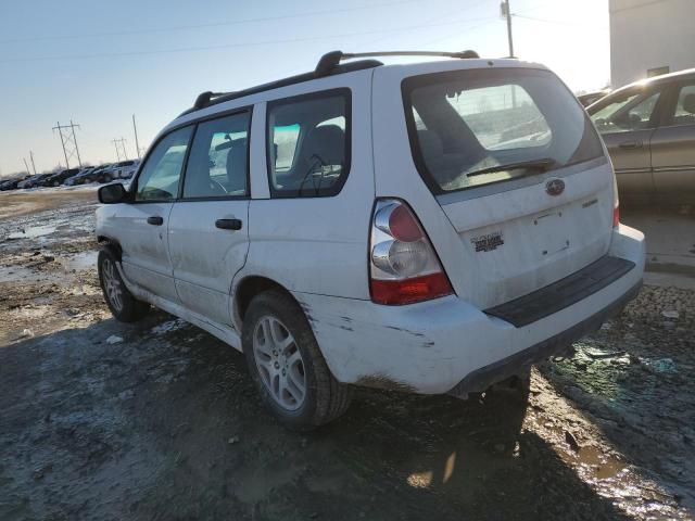 JF1SG63696H737768 - 2006 SUBARU FORESTER 2.5X WHITE photo 2