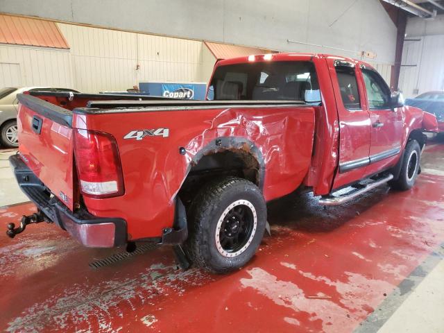 1GTEK19C09Z292504 - 2009 GMC SIERRA K1500 RED photo 3