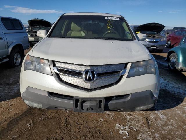 2HNYD28488H514545 - 2008 ACURA MDX TECHNOLOGY WHITE photo 5