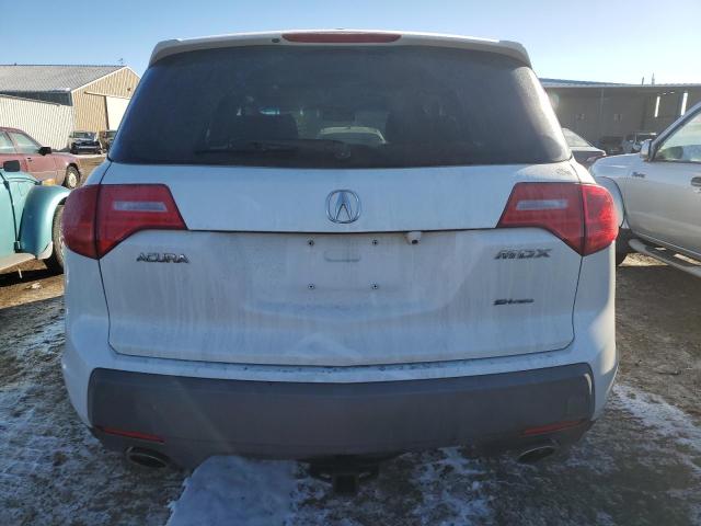2HNYD28488H514545 - 2008 ACURA MDX TECHNOLOGY WHITE photo 6