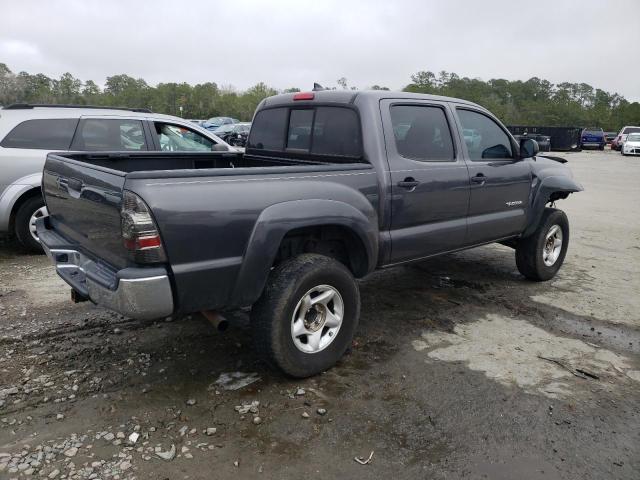 5TFJU4GN2CX021610 - 2012 TOYOTA TACOMA DOUBLE CAB PRERUNNER GRAY photo 3