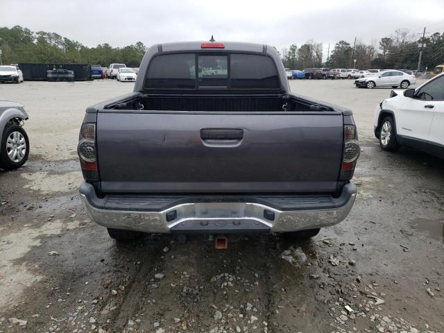 5TFJU4GN2CX021610 - 2012 TOYOTA TACOMA DOUBLE CAB PRERUNNER GRAY photo 6