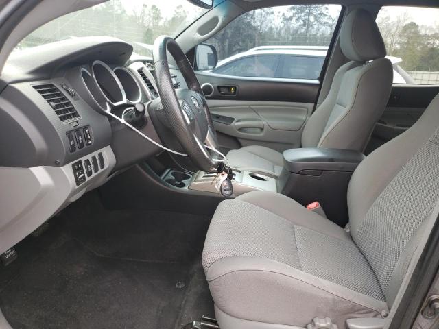 5TFJU4GN2CX021610 - 2012 TOYOTA TACOMA DOUBLE CAB PRERUNNER GRAY photo 7